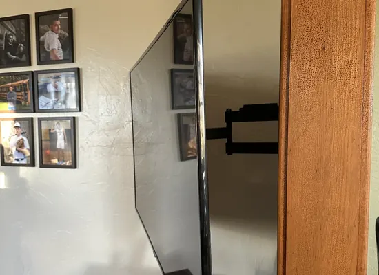 Mounted television